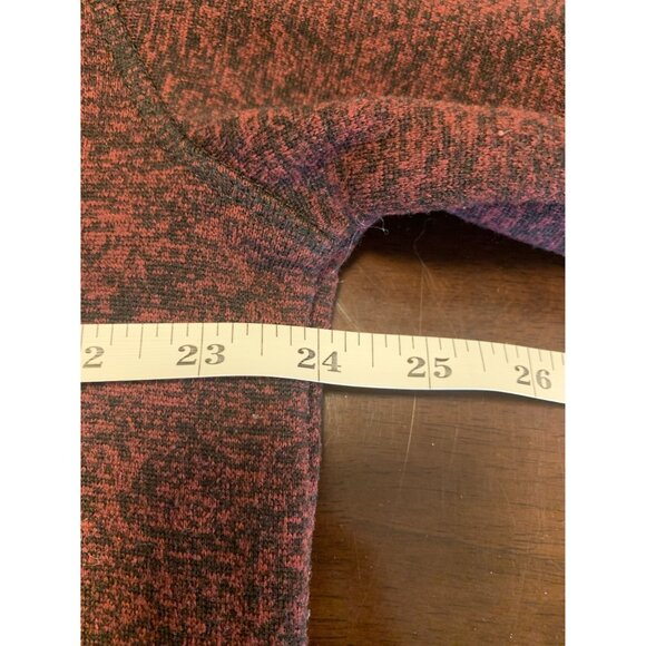 South Pole Authentic Collection L Burgundy Pullover Hooded Sweatshirt - Picture 5 of 8